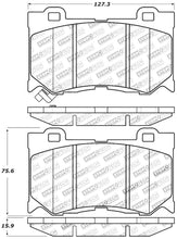 Cargar imagen en el visor de la galería, StopTech Performance 09-13 Infiniti FX35/FX37/FX45/FX50/08-13 G37 / 09-12 370Z Front Brake Pads