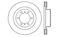 Cargar imagen en el visor de la galería, StopTech Slotted &amp; Drilled Sport Brake Rotor