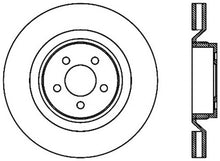 Cargar imagen en el visor de la galería, StopTech SportStop 06-09 Chrysler SRT-8 Front Left Drilled &amp; Slotted Rotor