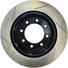 Cargar imagen en el visor de la galería, StopTech Power Slot 12-13 Ford F-250/F-350 Rear Left Slotted Rotor