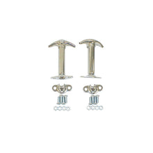 Cargar imagen en el visor de la galería, Rugged Ridge 41-95 Jeep CJ / Jeep Wrangler YJ Chrome Hood Catch Set