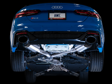 Cargar imagen en el visor de la galería, AWE Tuning Audi B9.5 RS 5 Coupe Non-Resonated Touring Edition Exhaust - RS-Style Diamond Black Tips