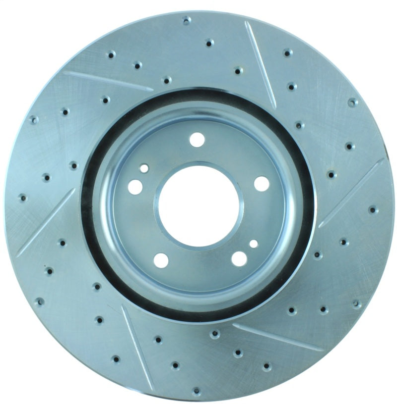 StopTech Select Sport Drilled & Slotted Rotor - Front Left