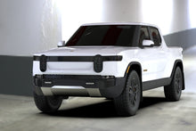 Load image into Gallery viewer, Rally Armor 22-25 Rivian R1T Black UR Mud Flap w/Nitrous Blue Logo