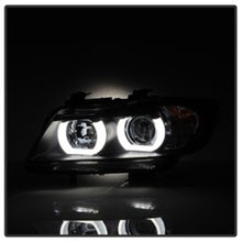 Cargar imagen en el visor de la galería, Spyder BMW E90 3-Series 06-08 4DR V2 Headlights - HID Only - Black PRO-YD-BMWE9005V2-HID-DRL-BK