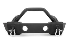 Cargar imagen en el visor de la galería, DV8 Offroad 07-18 Jeep Wrangler JK/JL FS-13 Steel Stubby Front Bumper w/ Fog Lights