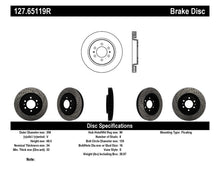 Cargar imagen en el visor de la galería, StopTech Slotted &amp; Drilled Sport Brake Rotor