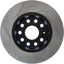 Cargar imagen en el visor de la galería, StopTech Power Slot Volkswagen GTI Rear Left Slotted Rotor