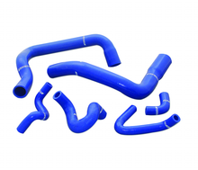 Cargar imagen en el visor de la galería, Mishimoto 86-93 Ford Mustang Blue Silicone Hose Kit