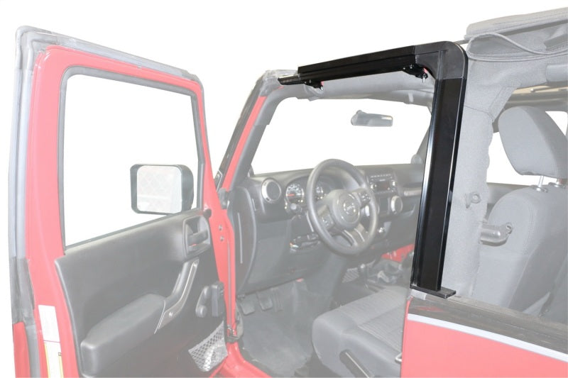 Rampage 2007-2018 Jeep Wrangler(JK) Door Surround Kit - Black