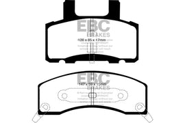 EBC 90-93 Chevrolet C20 8600 LB Yellowstuff Front Brake Pads