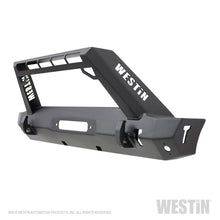 Cargar imagen en el visor de la galería, Westin 18-19 Jeep Wrangler JL Stubby Front Bumper - Textured Black