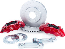 Cargar imagen en el visor de la galería, Alcon 09-20 F-150/Raptor Gen1-2 347x36mm Rotors 6-Piston Red Front Brake Kit Requires alcAC011507NAN