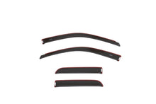 Cargar imagen en el visor de la galería, AVS 20-22 Dodge RAM 1500 Crew Cab Color Match Ventvisor 4pc - Brilliant Black Crystal Perlcoat
