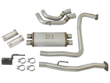 Cargar imagen en el visor de la galería, aFe Rebel Series 3in SS Cat-Back Exhaust System w/ Polished Tip 04-15 Nissan Titan V8 5.6L