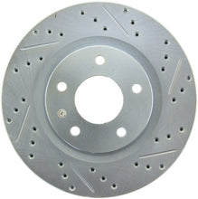 Cargar imagen en el visor de la galería, StopTech Select Sport 07-12 Chrysler Sebring Slotted / Drilled Left Front Rotor