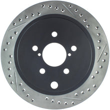 Cargar imagen en el visor de la galería, StopTech Slotted &amp; Drilled Sport Brake Rotor