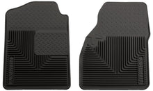 Cargar imagen en el visor de la galería, Husky Liners 00-06 Chevy Silverado/Suburban/GMC Sierra/Yukon Heavy Duty Black Front Floor Mats