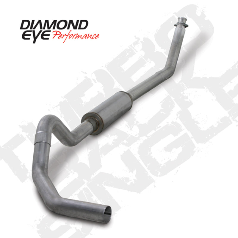 Diamond Eye KIT 4in TB SGL AL: 98.5-02 DODGE CUMMINS 5.9L