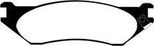 Cargar imagen en el visor de la galería, EBC 98-02 Dodge B150 B1500 Cargo 1500 Van 1/2 Ton Yellowstuff Front Brake Pads