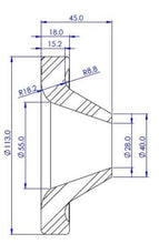 Cargar imagen en el visor de la galería, SuperPro 18-23 Jeep Wrangler JL Rear Upper Spring Pad Spacer - 50mm/2in Lift (Single)