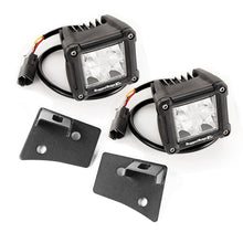 Cargar imagen en el visor de la galería, Rugged Ridge 07-18 Jeep Wrangler JK Dual Cube Windshield LED Kit w/ Brackets