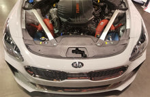 Cargar imagen en el visor de la galería, Injen 18-20 Kia Stinger 3.3L Twin Turbo Wrinkle Red Short Ram Air Intake