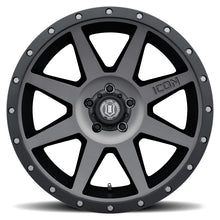 Cargar imagen en el visor de la galería, ICON Rebound 20x9 6x5.5 0mm Offset 5in BS Titanium Wheel