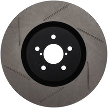 Cargar imagen en el visor de la galería, StopTech Power Slot 04 STi Front Right SportStop Slotted Rotor