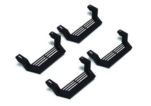 Cargar imagen en el visor de la galería, Rampage 1999-2019 Jeep Rock Rail Short Step Universal 4 Piece Set - Black