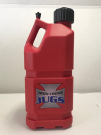 Iron Cross 5 Gallon Utility Jug - Red