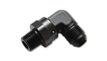 Cargar imagen en el visor de la galería, Vibrant -4AN to 1/4in NPT Male Swivel 90 Degree Adapter Fitting