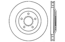 Cargar imagen en el visor de la galería, StopTech 04 &amp; 08 Cadillac XLR/XLR-V / 97-04 Chevy Corvette Slotted &amp; Drilled Front Left Rotor