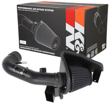 Cargar imagen en el visor de la galería, K&amp;N 11-14 Ford Mustang GT 5.0L V8 Black Performance Intake Kit