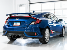 Cargar imagen en el visor de la galería, AWE Tuning 2016+ Honda Civic Si Touring Edition Exhaust w/Front Pipe &amp; Dual Diamond Black Tips