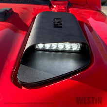 Cargar imagen en el visor de la galería, Westin 18-20 Jeep Wrangler JL 2dr LED Hood Scoops - Textured Black