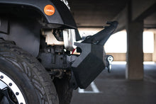 Cargar imagen en el visor de la galería, DV8 Offroad 07-18 Jeep Wrangler JK/JL FS-8 Mid Length Steel Front Bumper w/ LED Lights