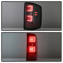 Load image into Gallery viewer, Spyder Chevy 1500 14-16 Light Bar LED Tail Lights All Blk ALT-YD-CS14-LBLED-BKV2