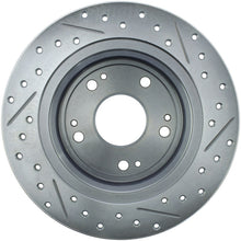 Cargar imagen en el visor de la galería, StopTech Select Sport Drilled &amp; Slotted Rotor - Rear Right