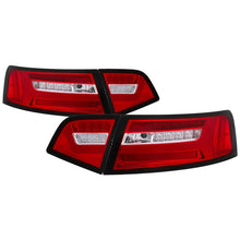 Cargar imagen en el visor de la galería, Spyder 09-11 Audi A6 LED Tail Lights - Red Clear (ALT-YD-AA609-LED-RC)