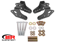 Cargar imagen en el visor de la galería, BMR 79-04 Ford Mustang Control Arm Relocation Bracket - Black Hammertone