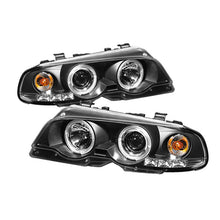 Cargar imagen en el visor de la galería, Spyder BMW E46 3-Series 00-03 2DR 1PC Projector Headlights LED Halo LED Blk PRO-YD-BMWE46-2D-HL-BK