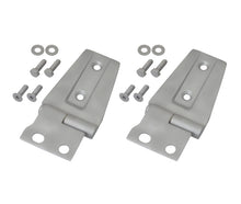 Cargar imagen en el visor de la galería, Kentrol 07-18 Jeep Wrangler JK Hood Hinge Pair Bare Grey