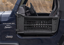 Cargar imagen en el visor de la galería, Rampage 1997-2006 Jeep Wrangler(TJ) 2-Door Tube Doors With Netting - Black