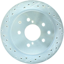 Cargar imagen en el visor de la galería, StopTech 89-96 Nissan 300ZX Select Sport Slotted &amp; Drilled Right Rear Brake Rotor