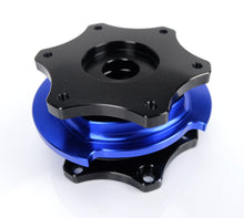 Cargar imagen en el visor de la galería, NRG Race Short Hub Datsun - Black Body Blue Ring