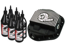 Cargar imagen en el visor de la galería, aFe Power Front Diff Cover w/ 75W-90 Gear Oil 5/94-12 Ford Diesel Trucks V8 7.3/6.0/6.4/6.7L (td)