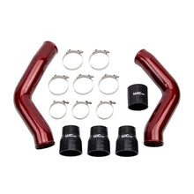 Load image into Gallery viewer, Wehrli 13-18 Ram 6.7L Cummins 3.5in Intercooler Pipes Kit - WCFab Red