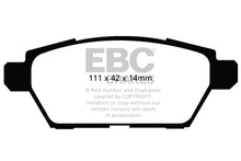 Cargar imagen en el visor de la galería, EBC 06-09 Ford Fusion 2.3 Ultimax2 Rear Brake Pads