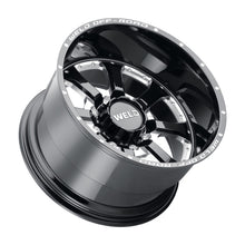 Cargar imagen en el visor de la galería, Weld Off-Road W125 20X9 Granada Six 6X139.7 ET20 BS5.75 Gloss Black MIL 106.1